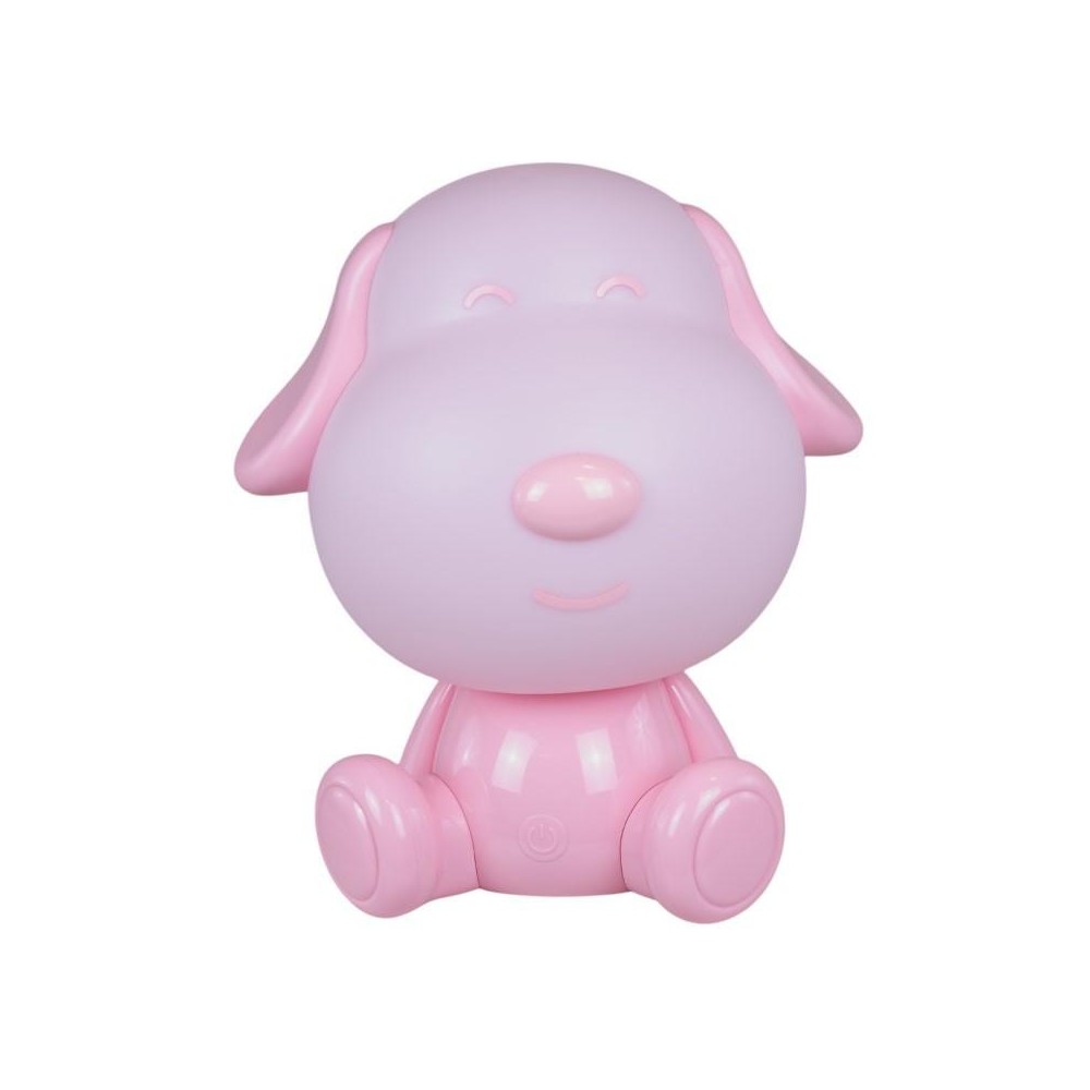 LAMPADA CAGNOLINO ROSA 20X18X25